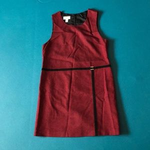 Talbots petites size 12 red and black dress